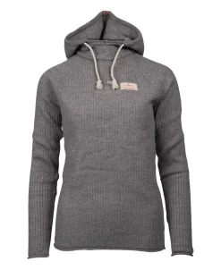 Boiled Hoodie Ribbed Womens