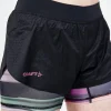 CTM Distance 2-in-1 Shorts Women