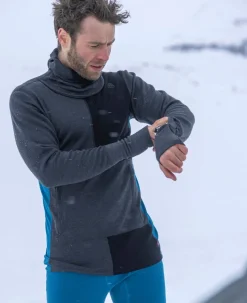 WarmWool Hoodsweater w/zip Men